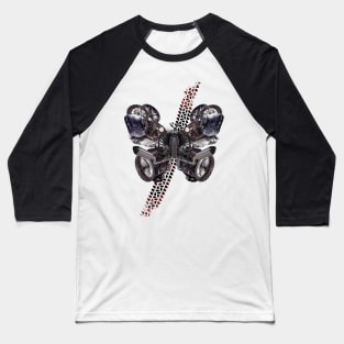 Moto Betterfly Baseball T-Shirt